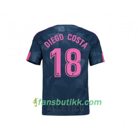 Fotballdrakt Atlético Madrid Diego Costa 18 Tredjetrøye 2017-2018 Kortermet