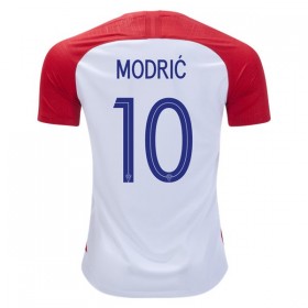 Fotball-VM 2018 Kroatia drakt Luka Modric 10 Hjemmetrøye