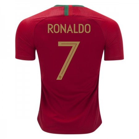 Fotball-VM 2018 Portugal drakt Cristiano Ronaldo 7 Hjemmetrøye
