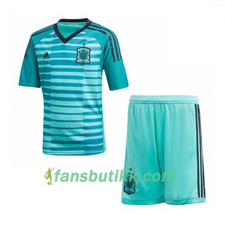 Fotball-VM 2018 Spania drakt Keeper Barn Hjemmetrøye