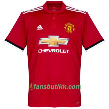 Fotballdrakt Manchester United Hjemmetrøye 2017-2018 Kortermet