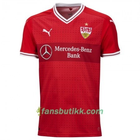 Fotballdrakt VfB Stuttgart Bortetrøye 2017-2018 Kortermet
