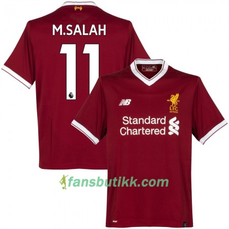 Fotballdrakt Liverpool M. Salah Hjemmetrøye 2017-2018 Kortermet