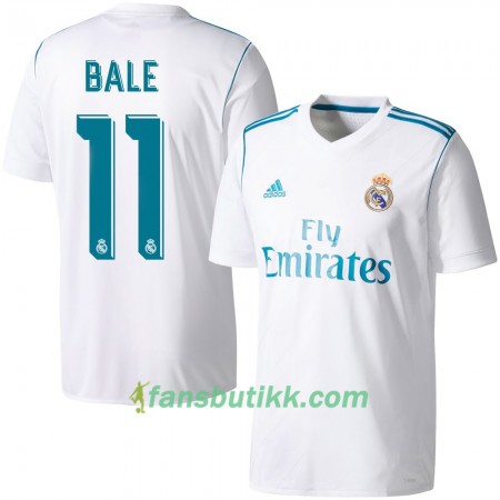 Fotballdrakt Real Madrid Bale Hjemmetrøye 2017-2018 Kortermet