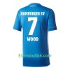 Fotballdrakt Hamburger SV Wood 7 Bortetrøye 2017-2018 Kortermet