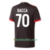 Fotballdrakt AC Milan Bacca 70 Tredjetrøye 2017-2018 Kortermet