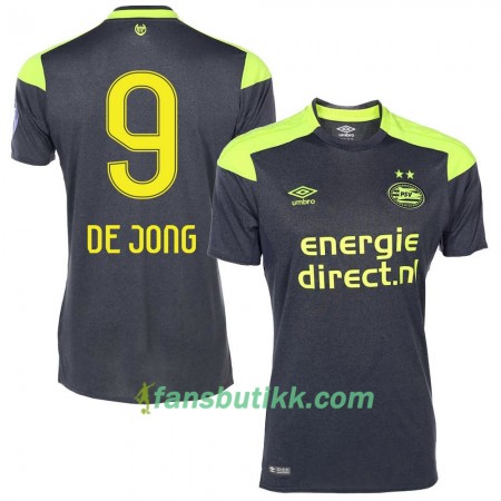 Fotballdrakt PSV De Jong 9 Bortetrøye 2017-2018 Kortermet
