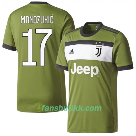 Fotballdrakt Juventus Mandzukic 17 Tredjetrøye 2017-2018 Kortermet