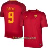Fotballdrakt AS Roma Dzeko 9 Hjemmetrøye 2017-2018 Kortermet