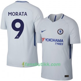 Fotballdrakt Chelsea Morata Bortetrøye 2017-2018 Kortermet
