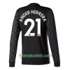 Fotballdrakt Manchester United Ander Herrera Bortetrøye 2017-2018 Langermet
