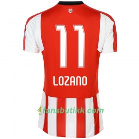 Fotballdrakt PSV Lozano 11 Hjemmetrøye 2017-2018 Kortermet