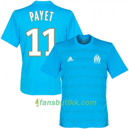 Fotballdrakt Olympique de Marseille Payet Bortetrøye 2017-2018 Kortermet