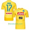 Fotballdrakt SSC Napoli Hamsik 17 Bortetrøye 2017-2018 Kortermet