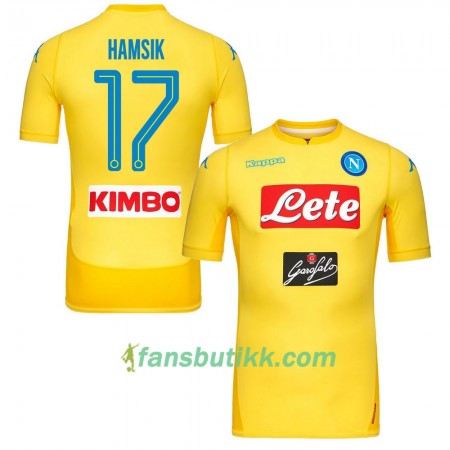 Fotballdrakt SSC Napoli Hamsik 17 Bortetrøye 2017-2018 Kortermet