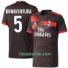 Fotballdrakt AC Milan Bonaventura 5 Tredjetrøye 2017-2018 Kortermet