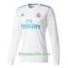 Fotballdrakt Real Madrid Hjemmetrøye 2017-2018 Langermet