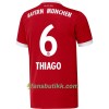 Fotballdrakt FC Bayern München Thiago 6 Hjemmetrøye 2017-2018 Kortermet