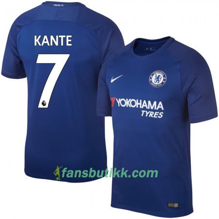Fotballdrakt Chelsea Kante Hjemmetrøye 2017-2018 Kortermet