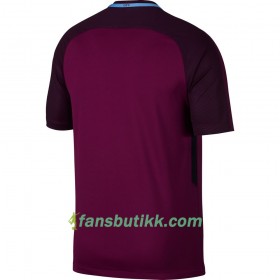 Fotballdrakt Manchester City Bortetrøye 2017-2018 Kortermet