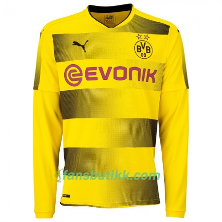Fotballdrakt Borussia Dortmund Hjemmetrøye 2017-2018 Langermet