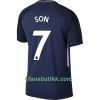 Fotballdrakt Tottenham Hotspur Son 7 Bortetrøye 2017-2018 Kortermet