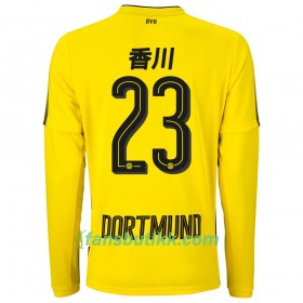 Fotballdrakt Borussia Dortmund Kagawa 23 Hjemmetrøye 2017-2018 Langermet