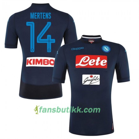 Fotballdrakt SSC Napoli Mertens 14 Tredjetrøye 2017-2018 Kortermet