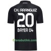 Fotballdrakt Bayer 04 Leverkusen Ch. Aranguiz 20 Hjemmetrøye 2017-2018 Kortermet