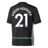 Fotballdrakt Manchester United Ander Herrera Bortetrøye 2017-2018 Kortermet