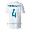 Fotballdrakt Real Madrid Sergio Ramos Hjemmetrøye 2017-2018 Kortermet