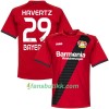 Fotballdrakt Bayer 04 Leverkusen Havertz Bortetrøye 2017-2018 Kortermet