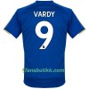 Fotballdrakt Leicester City Vardy Hjemmetrøye 2017-2018 Kortermet