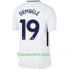 Fotballdrakt Tottenham Hotspur Dembélé 19 Hjemmetrøye 2017-2018 Kortermet