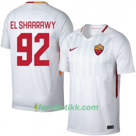 Fotballdrakt AS Roma El Shaarawy 92 Bortetrøye 2017-2018 Kortermet