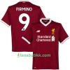 Fotballdrakt Liverpool Firmino Hjemmetrøye 2017-2018 Kortermet