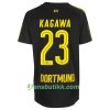 Fotballdrakt Borussia Dortmund Kagawa 23 Bortetrøye 2017-2018 Kortermet