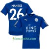 Fotballdrakt Leicester City Mahrez Hjemmetrøye 2017-2018 Kortermet