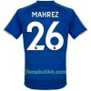 Fotballdrakt Leicester City Mahrez Hjemmetrøye 2017-2018 Kortermet