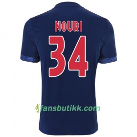 Fotballdrakt AFC Ajax Nouri 34 Bortetrøye 2017-2018 Kortermet