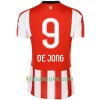 Fotballdrakt PSV De Jong 9 Hjemmetrøye 2017-2018 Kortermet