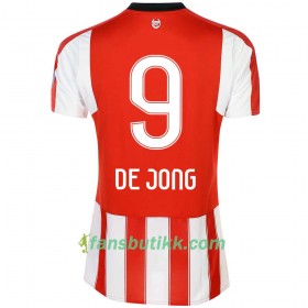 Fotballdrakt PSV De Jong 9 Hjemmetrøye 2017-2018 Kortermet