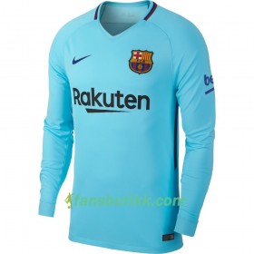 Fotballdrakt FC Barcelona Bortetrøye 2017-2018 Langermet 