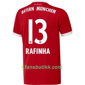 Fotballdrakt FC Bayern München Rafinha 13 Hjemmetrøye 2017-2018 Kortermet