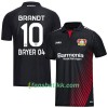 Fotballdrakt Bayer 04 Leverkusen Brandt 10 Hjemmetrøye 2017-2018 Kortermet
