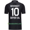 Fotballdrakt Bayer 04 Leverkusen Brandt 10 Hjemmetrøye 2017-2018 Kortermet