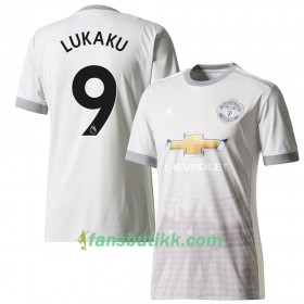 Fotballdrakt Manchester United Lukaku 9 Tredjetrøye 2017-2018 Kortermet