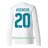 Fotballdrakt Real Madrid Asensio Hjemmetrøye 2017-2018 Langermet