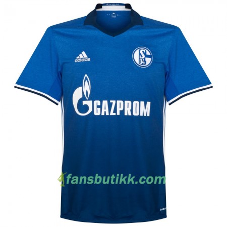 Fotballdrakt FC Schalke 04 Hjemmetrøye 2017-2018 Kortermet