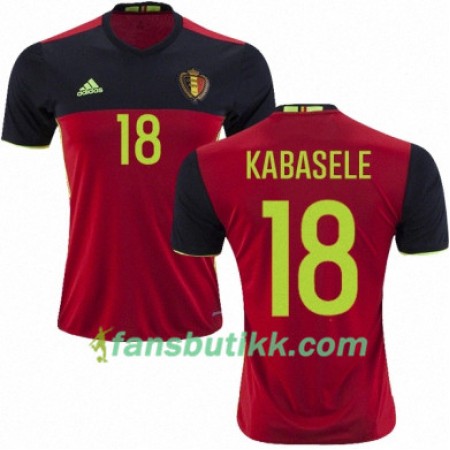 Fotballdrakt Belgia CHRISTIAN KABASELE Hjemmetrøye Euro 2016